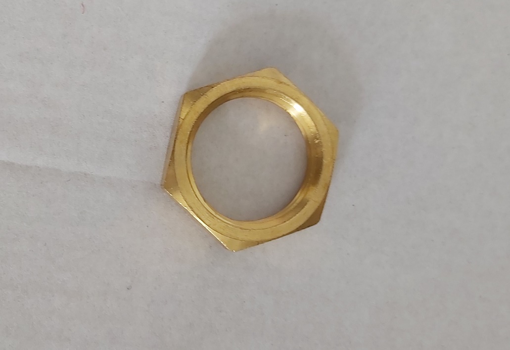 (Bild für) Messing Kontermutter 3/4" IG